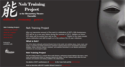 Desktop Screenshot of nohtrainingproject.org